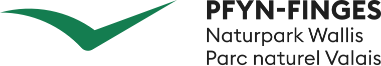 Logo: Naturpark Pfyn-Finges, go to the home page