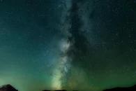 Nuit étoilée, voie lactée