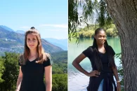 Adrienne Schnyder et Martiya Luisa Filipe 